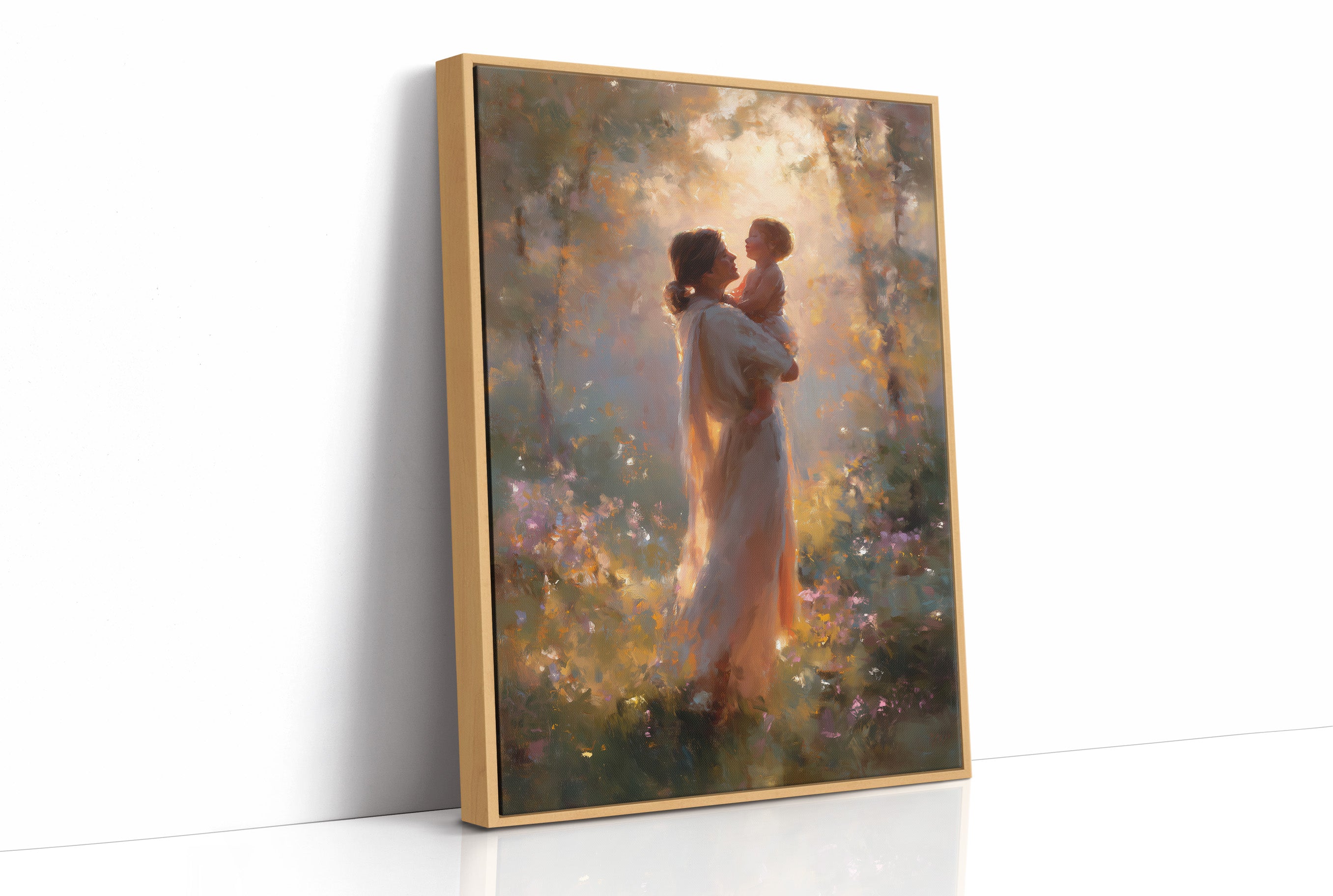 Light Poured Through Them Both