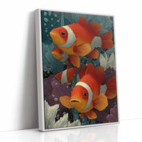 Clownfish in the Anemones