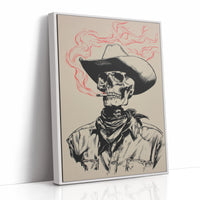 Ghost Rider's Last Stand - Smoking Skeleton Cowboy