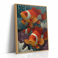 Clownfish in the Anemones