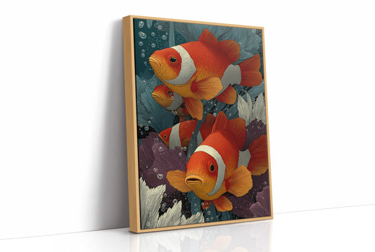 Clownfish in the Anemones