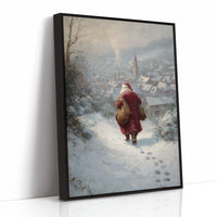 Snow Falls Softly On Sacred Night