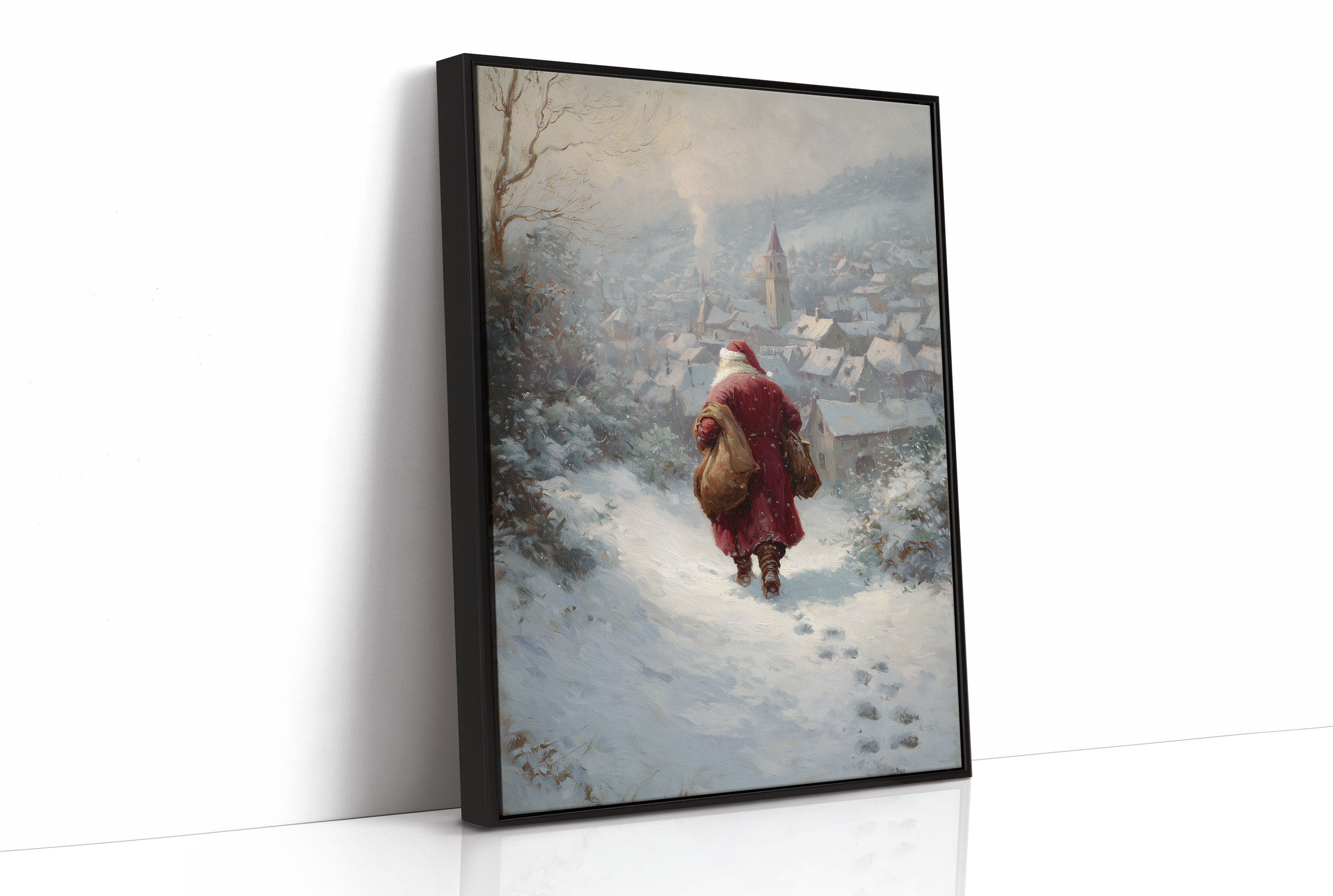 Snow Falls Softly On Sacred Night