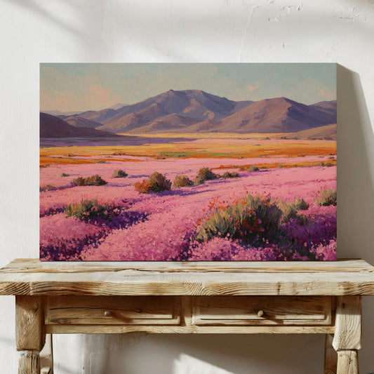 Desert Blooms Paint Mountain Dreams