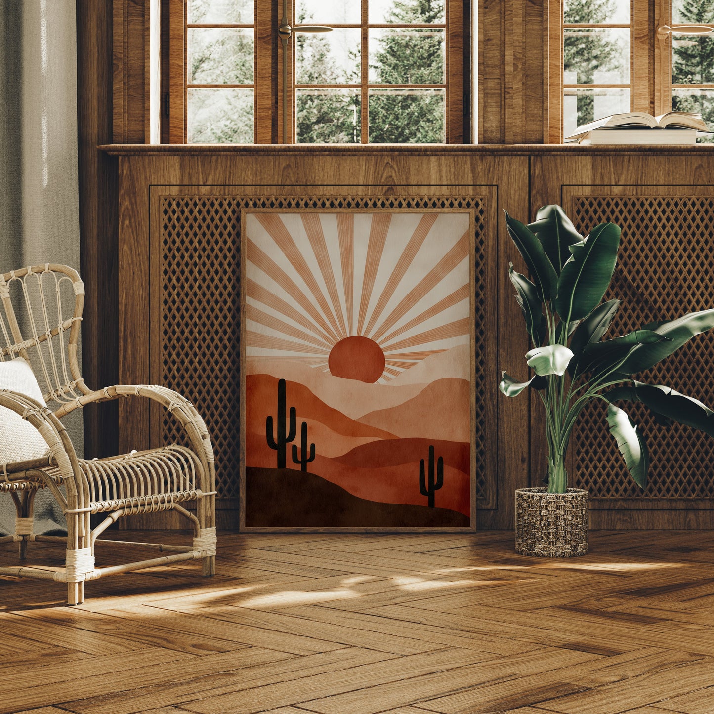 Desert Sun Paints Ancient Stories