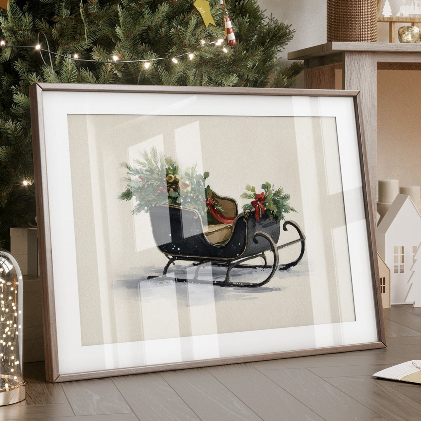 Winter's Sleigh Awaits First Snow