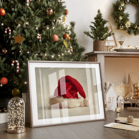 Santa's Hat Rests Between Adventures