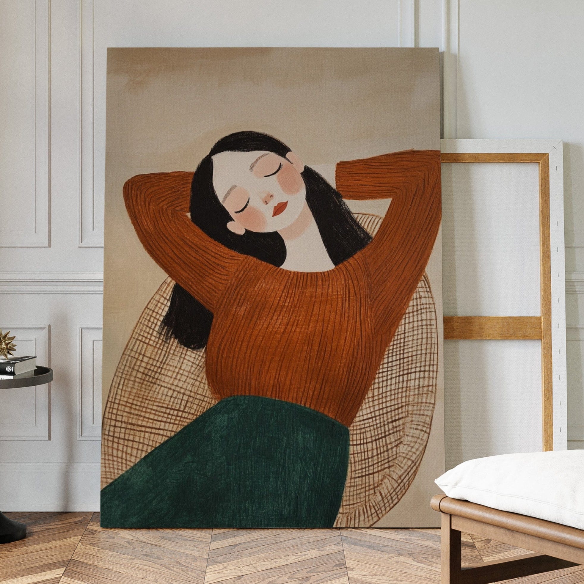 Autumn Sweater Holds Sweet Dreams