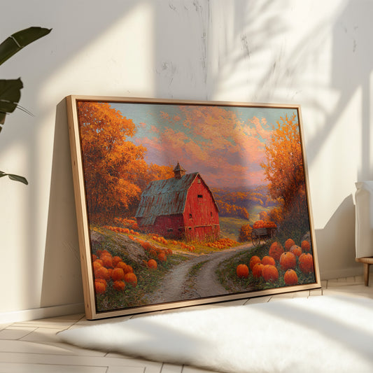 Harvest Road to Autumn's Embrace