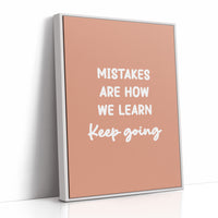 Mistakes Are How We Learn