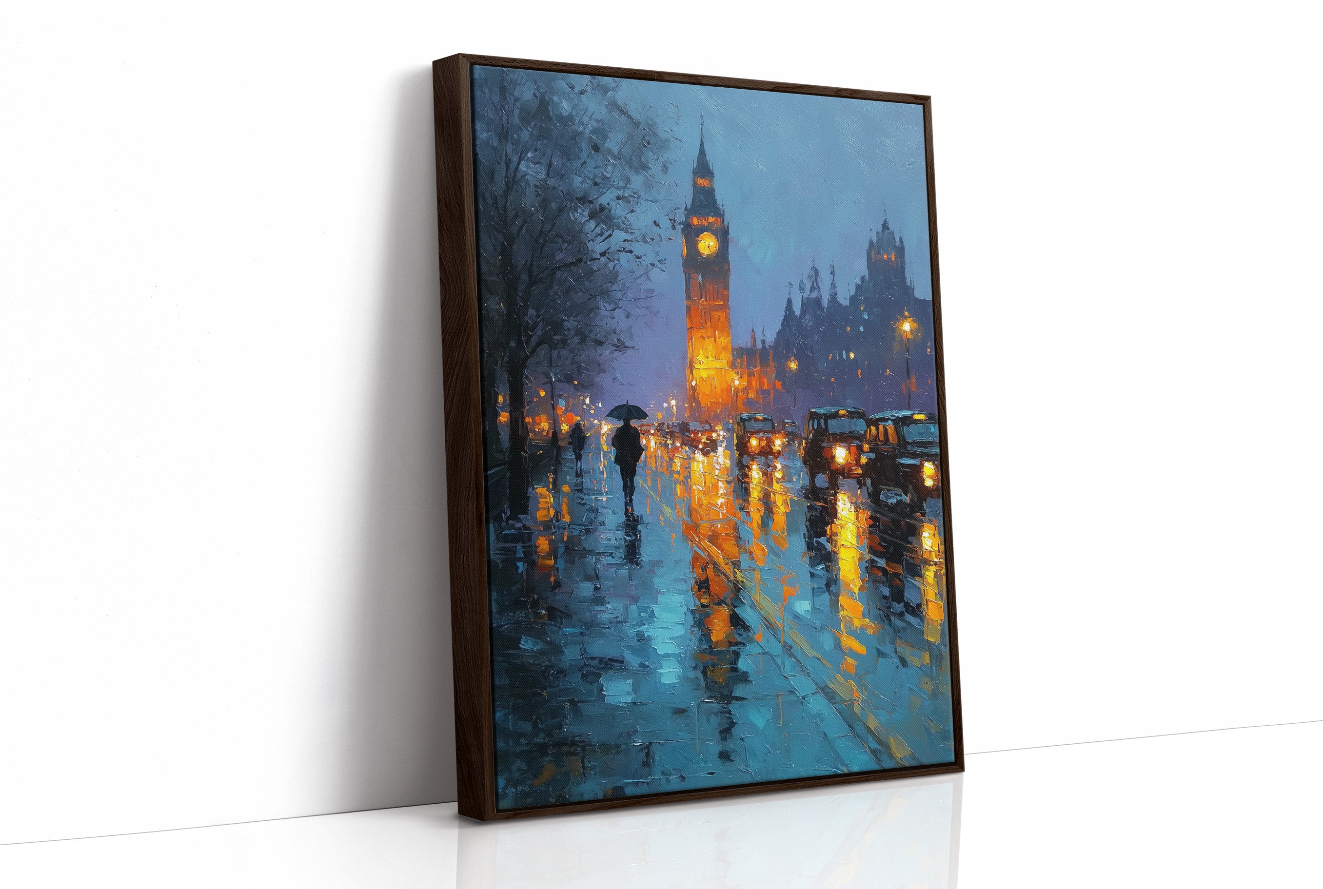 London Glows When It Rains