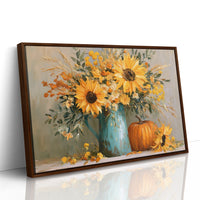 One Sunflower Fell Out of the Bouquet