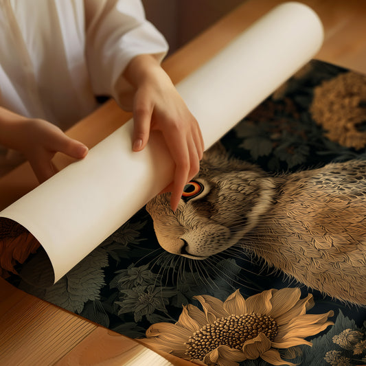 The Hare Who Watched the Garden