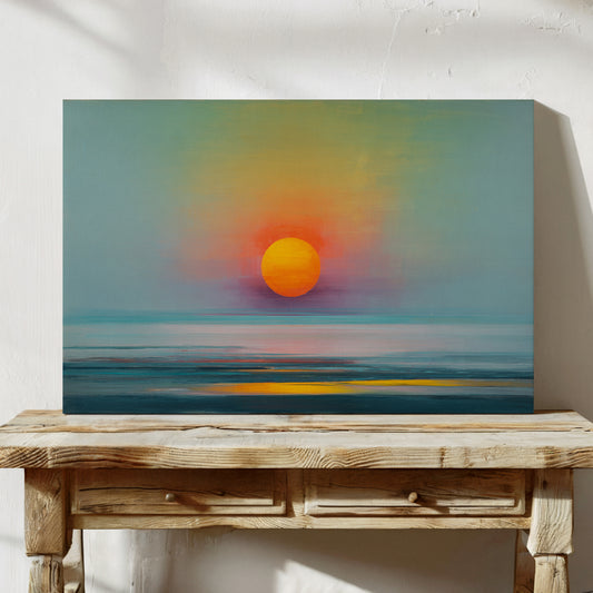 Ocean Dreams In Tangerine Light