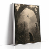 Staring Contest at the Cemetery Gate