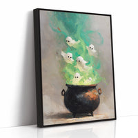Spirits Dancing in Vibrant Mist
