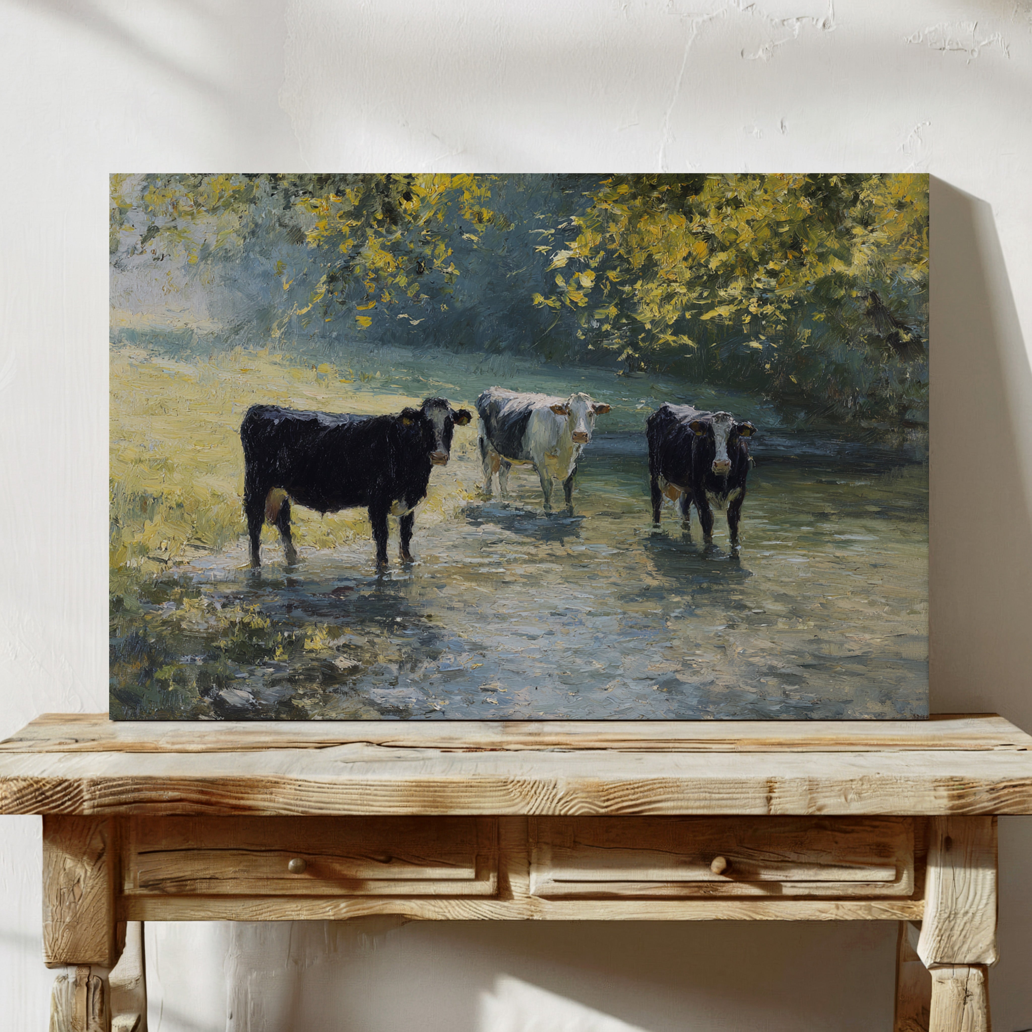 Summer Creek Calls The Herd