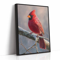 Winter's Scarlet Gift Brings Joy