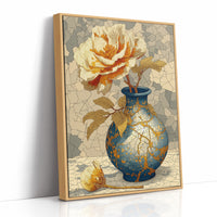 Kintsugi and Peony Bloom