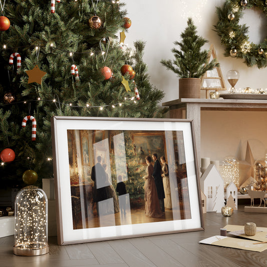 Candlelit Traditions Through Victorian Glass