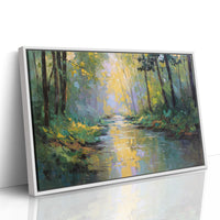Sunlit Stream Carries Golden Dreams