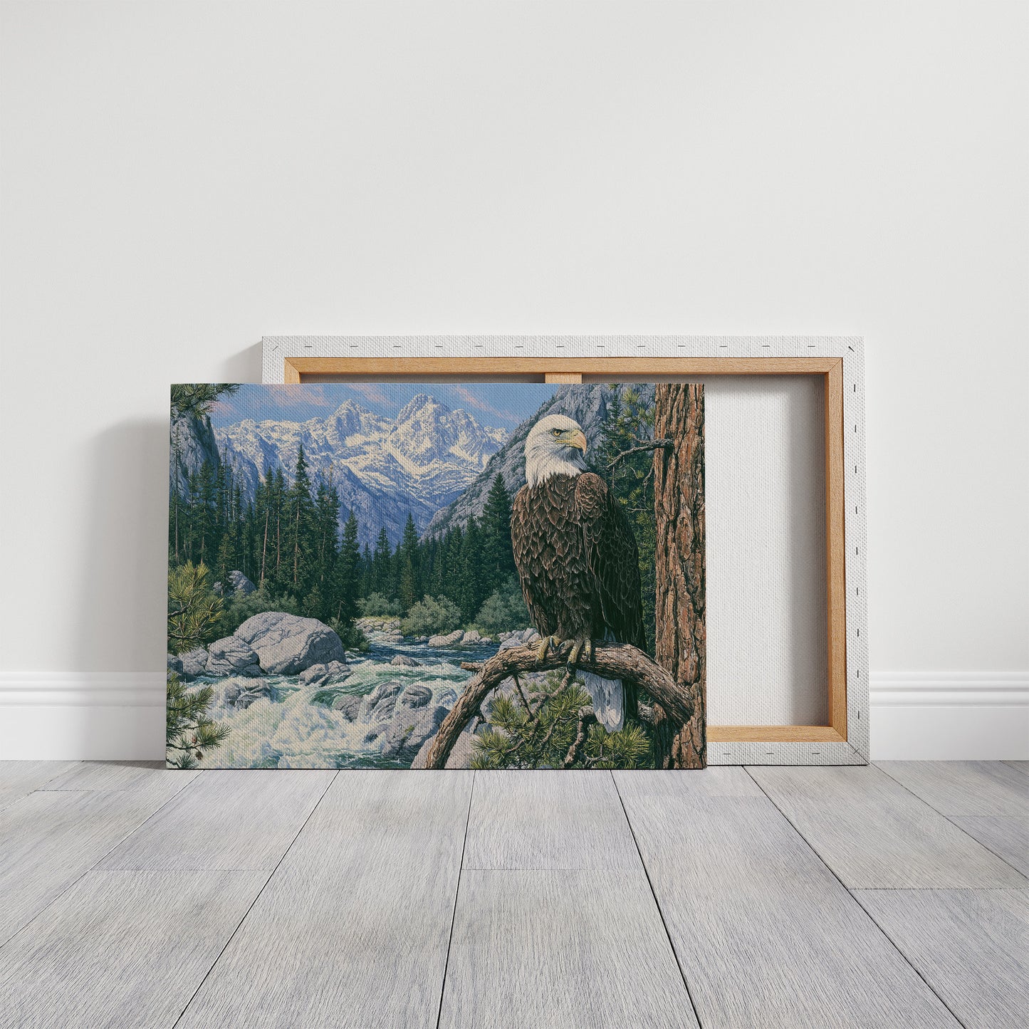 Bald Eagle, Mountain Rapids