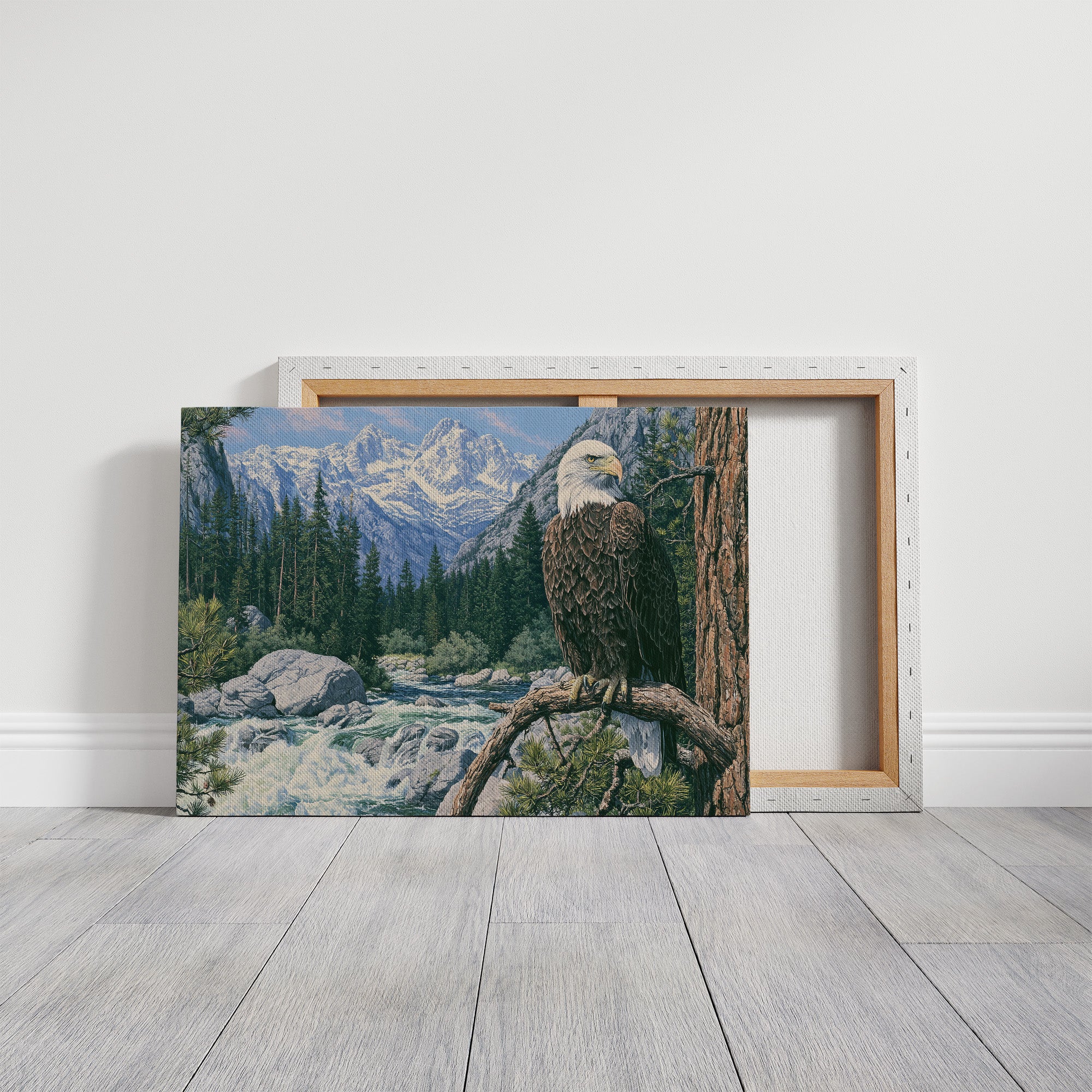 Bald Eagle, Mountain Rapids
