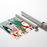 Forest Friends Share Holiday Magic Together