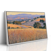 Golden Hills at Dusk