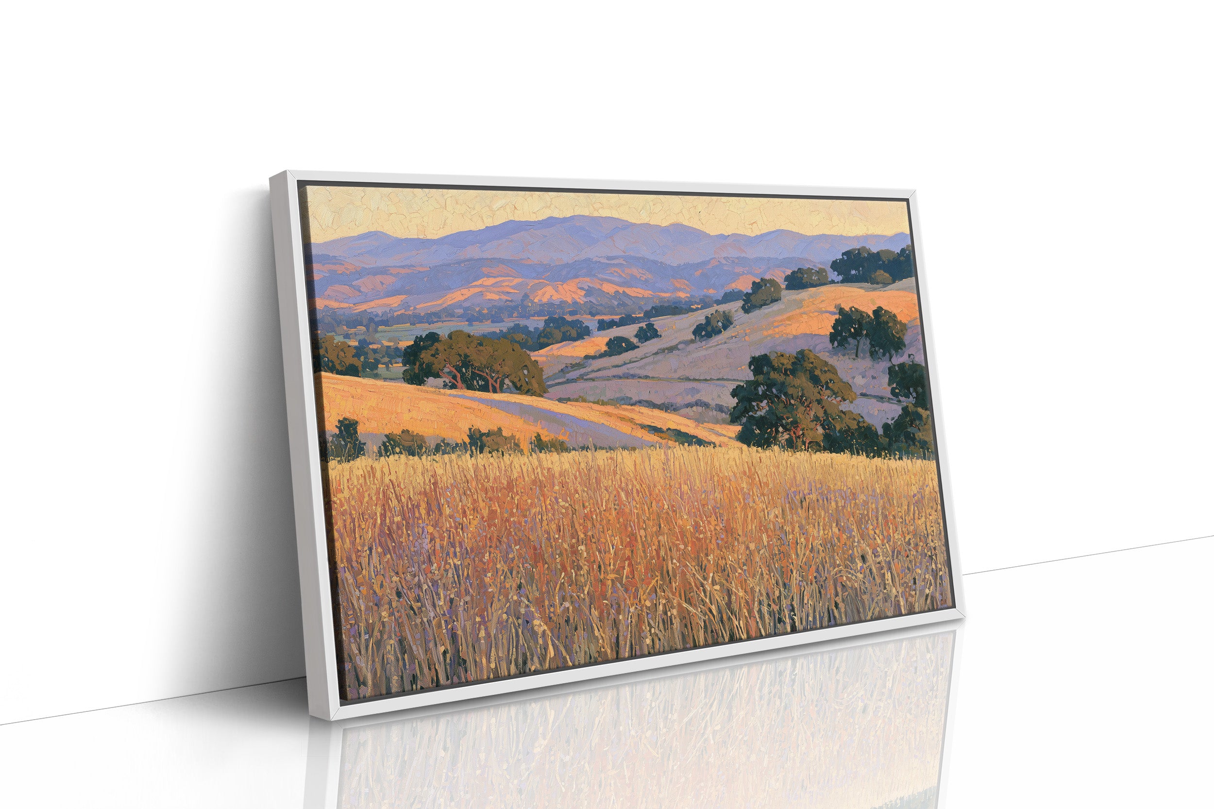 Golden Hills at Dusk