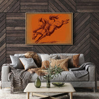 Wild Horses Chase Copper Sunsets