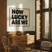 Fortune Smiles In Bold Letters
