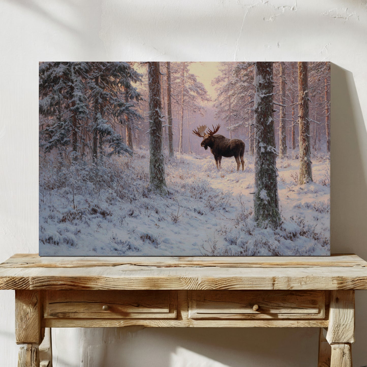 Winter's Light Finds Northern King