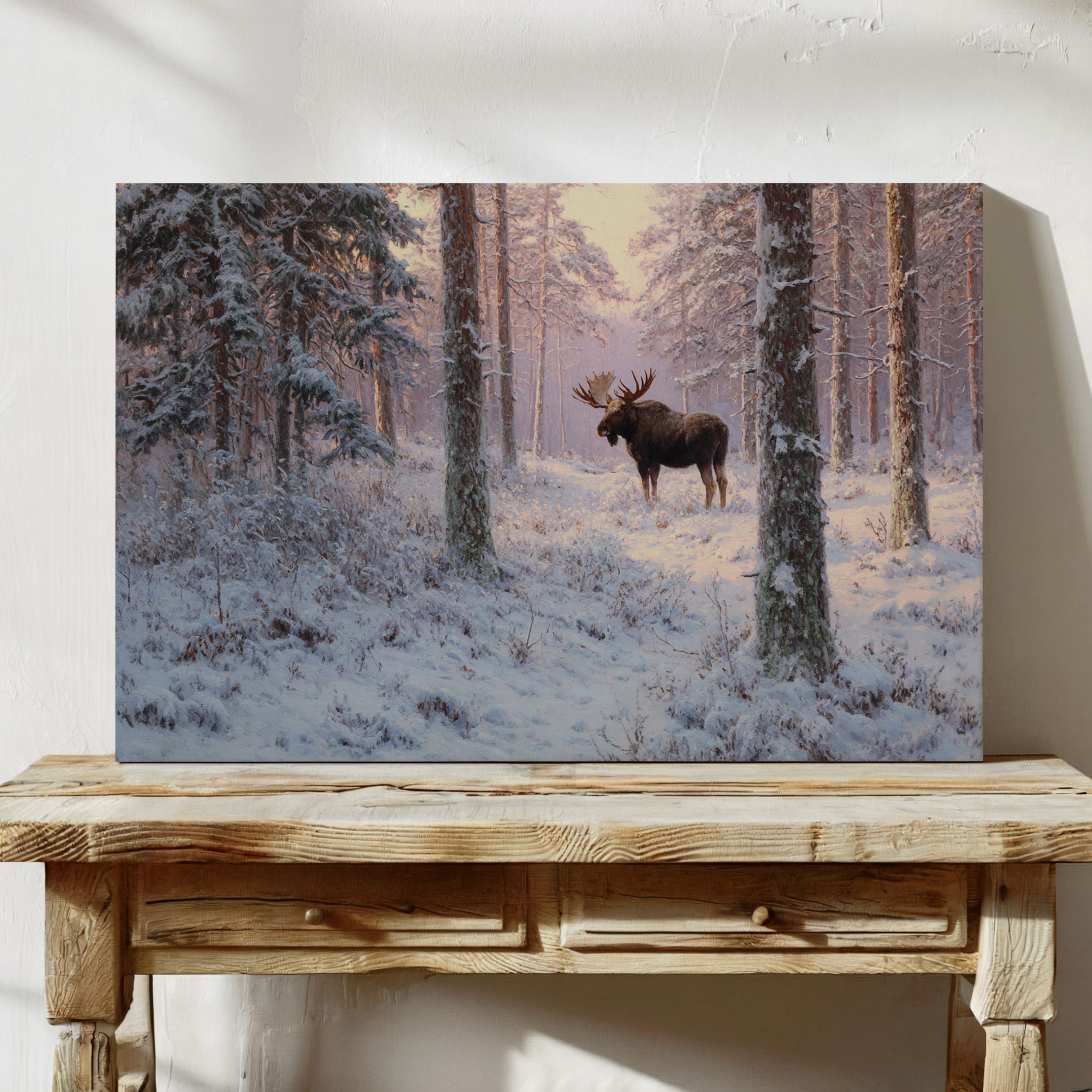 Winter's Light Finds Northern King