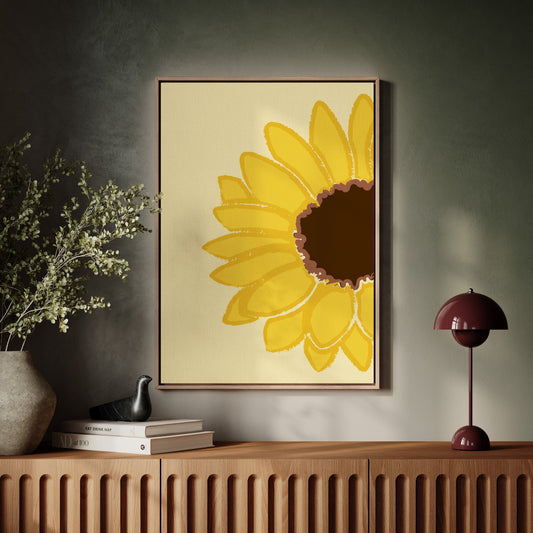 Petals Catch The Morning Gold