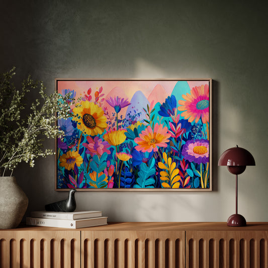 Summer Gardens Sing In Rainbow