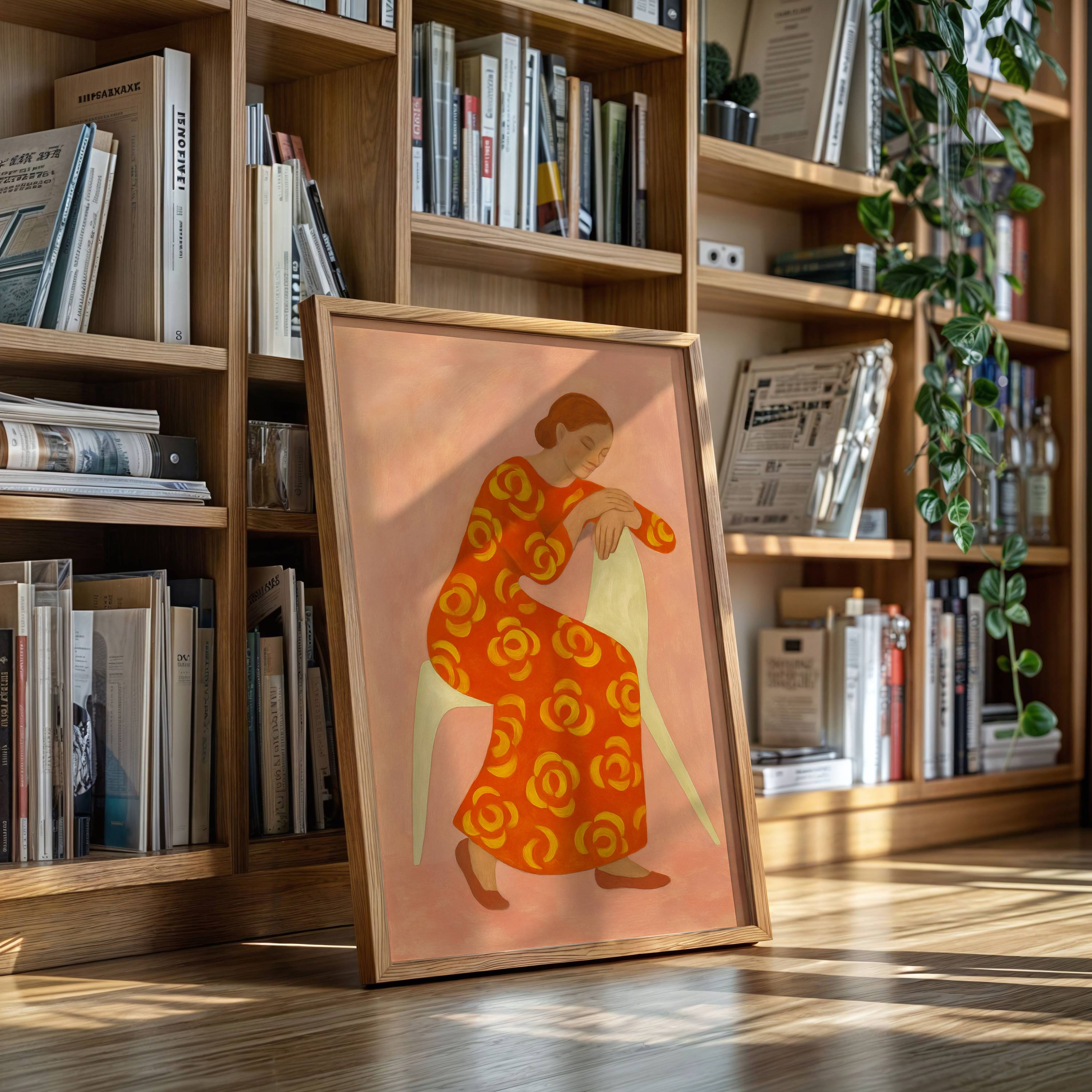 Marigold Dress On Sunday Afternoon