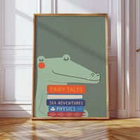 Bookish Gator Dreams of Fairy Tales