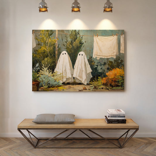 Two Specters in the Garden
