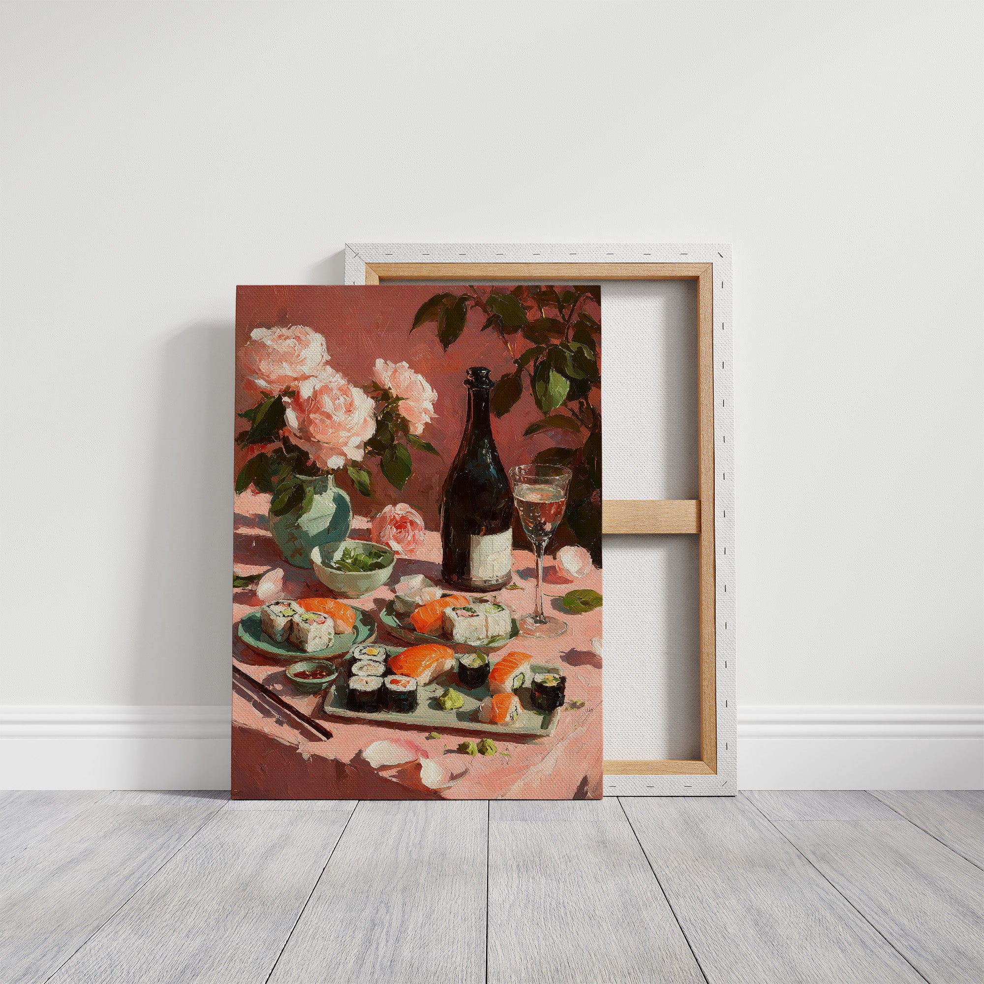 Sushi and Champagne Roses