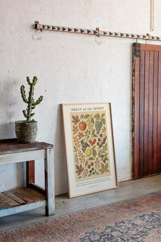Fruit of the Spirit Botanical Print