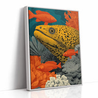 Moray Among the Reef