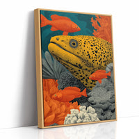Moray Among the Reef