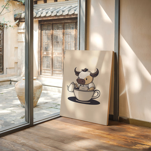 Teacup Barista Makes Morning Magic