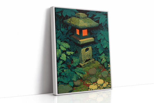 Stone Lantern in the Undergrowth