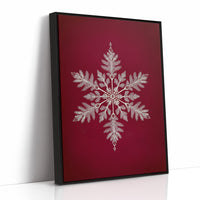 Silver Frost Dances On Crimson