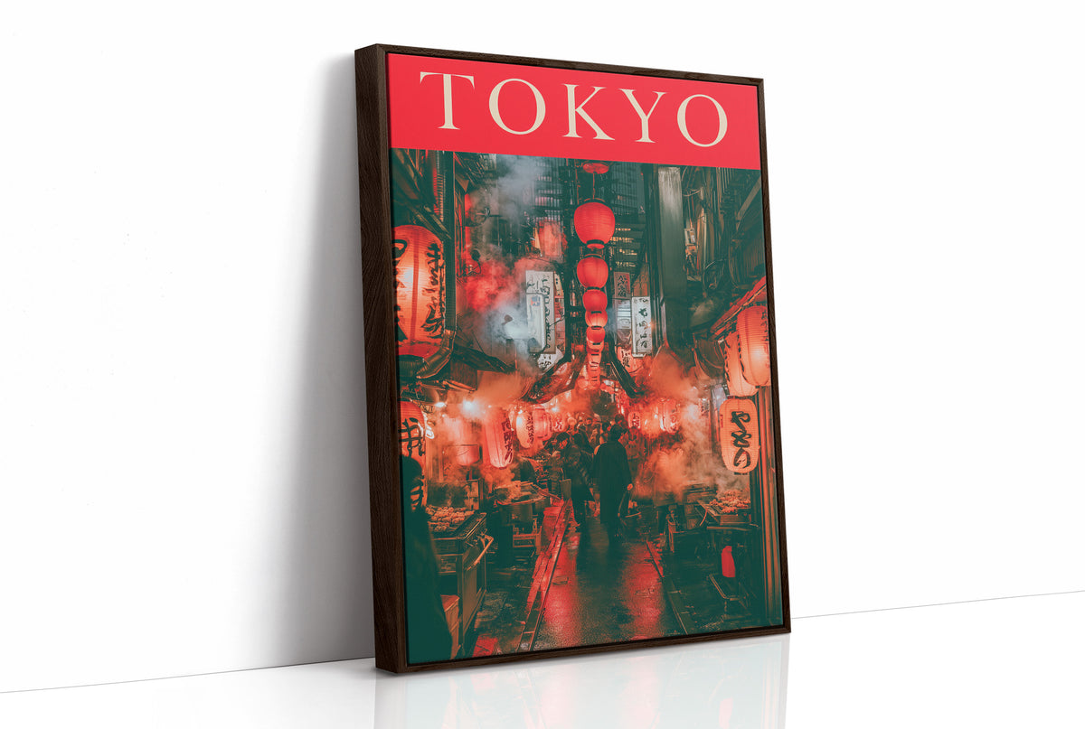 Tokyo Neon Alley Night Market