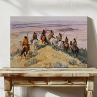 Riders Follow Ancient Prairie Winds