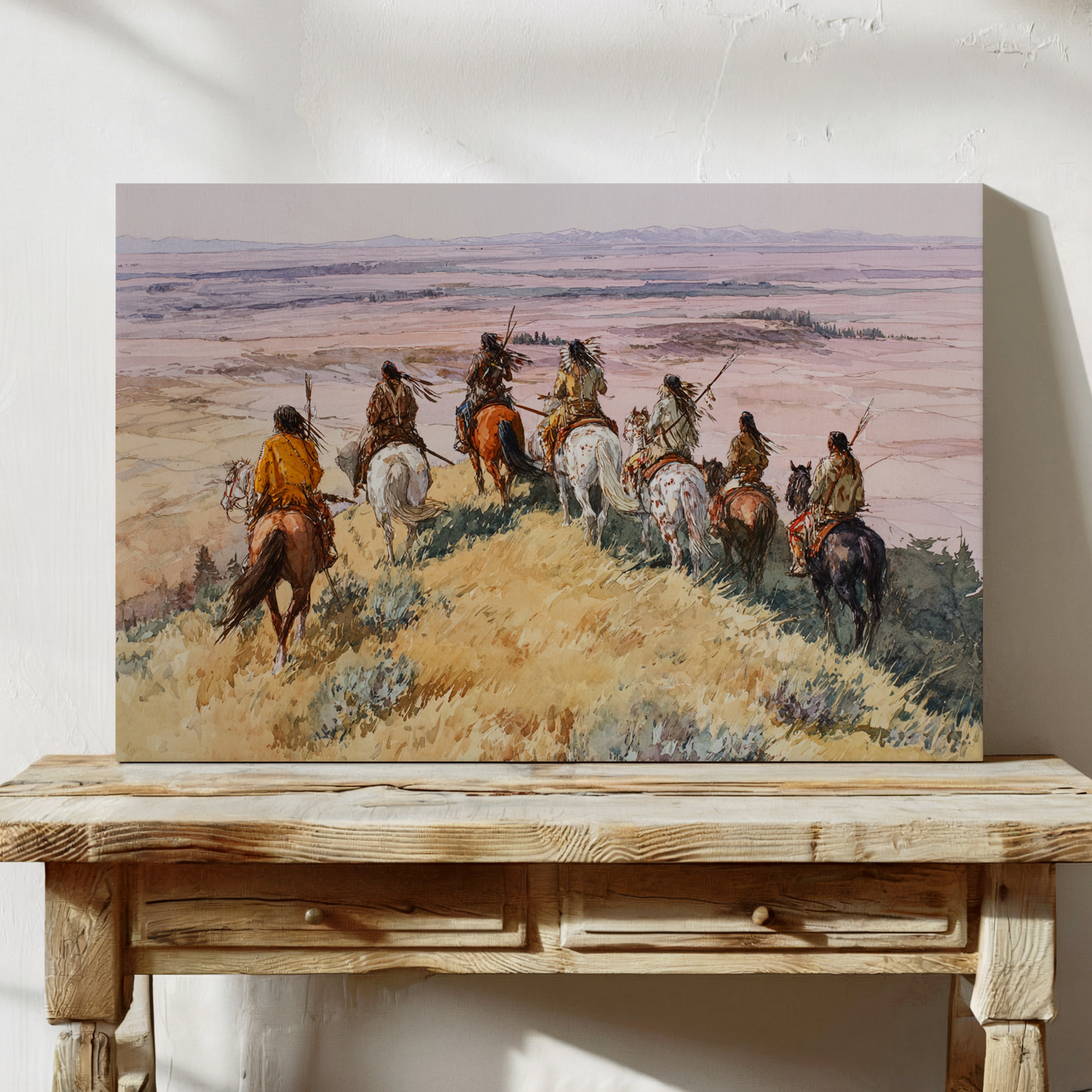 Riders Follow Ancient Prairie Winds