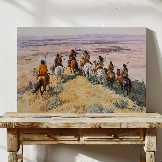 Riders Follow Ancient Prairie Winds